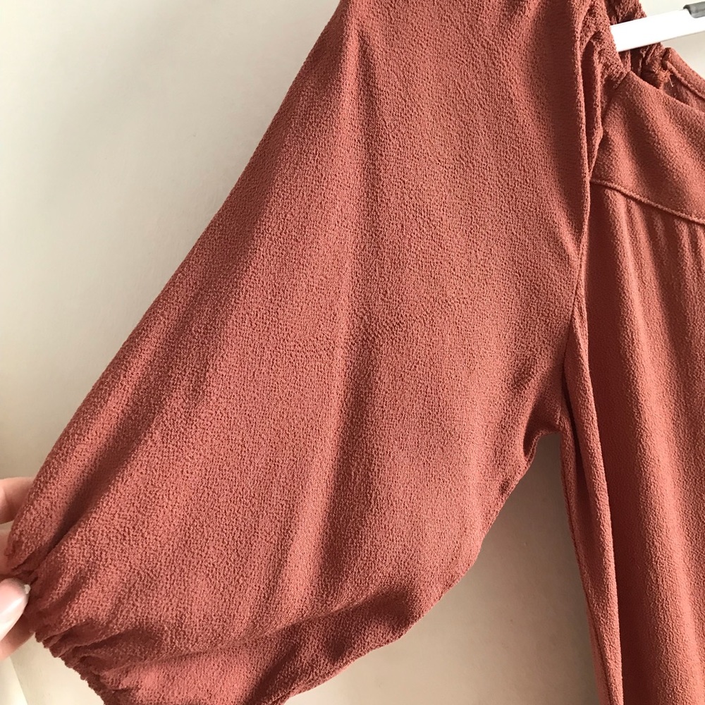 🌿 Flynn Skye Hampton Mini Dress in Saffron - Picture 4 of 6